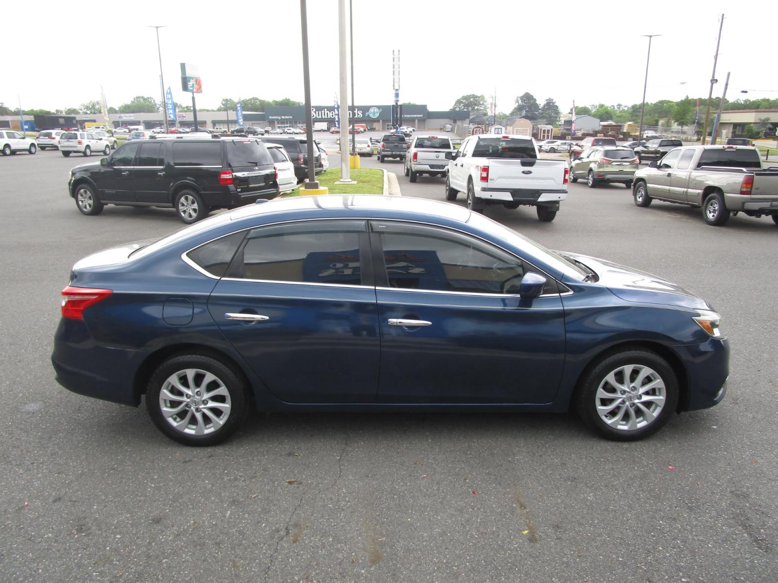 2018 BLUE Nissan Sentra (3N1AB7AP5JY) , located at 1814 Albert Pike Road, Hot Springs, AR, 71913, (501) 623-1717, 34.494228, -93.094070 - Photo #2